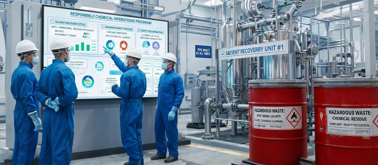 Responsible chemical operations